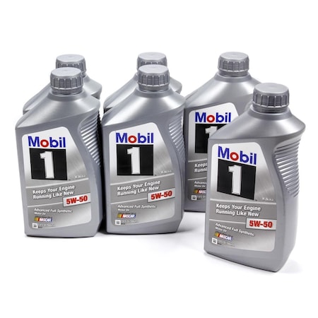 Mobil 1 122075 5w50 Synthetic Oil - 1 qt. FS X2, 6PK MO374612